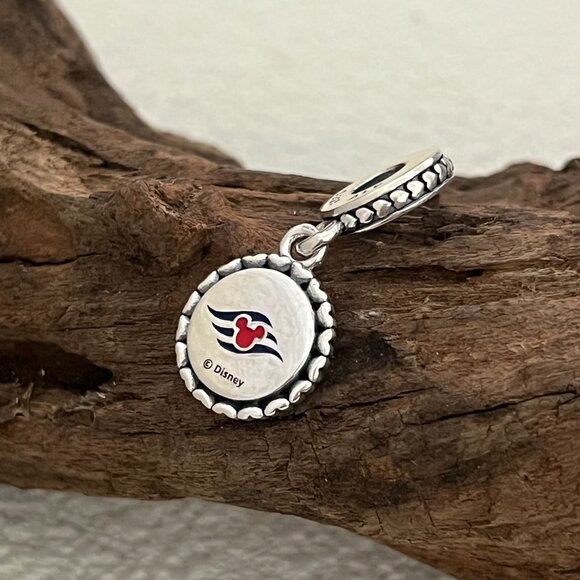 Pandora Magic Cruise Line Disney S925 Silver Dangle Charm - Picture 2 of 6